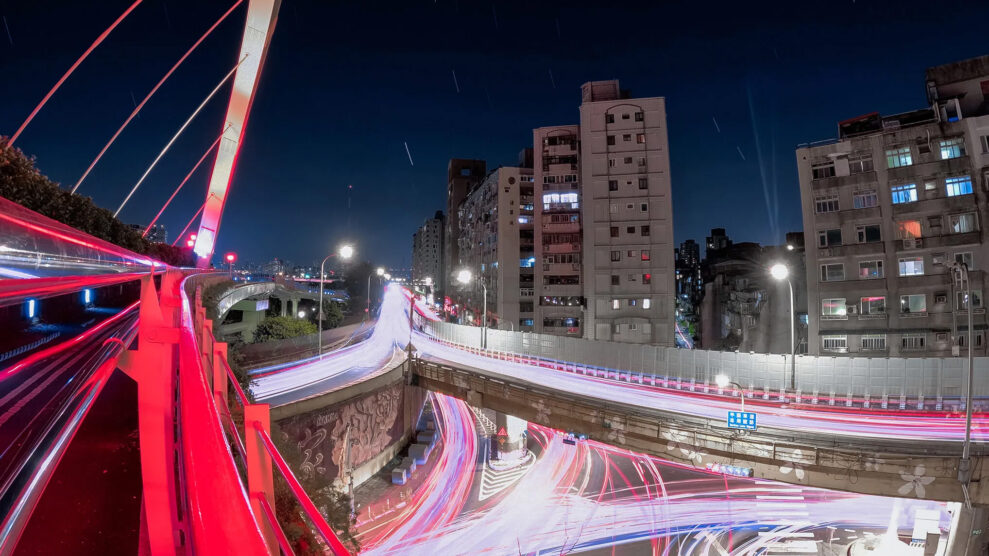 GoPro Hero11 vehicle-light-trails