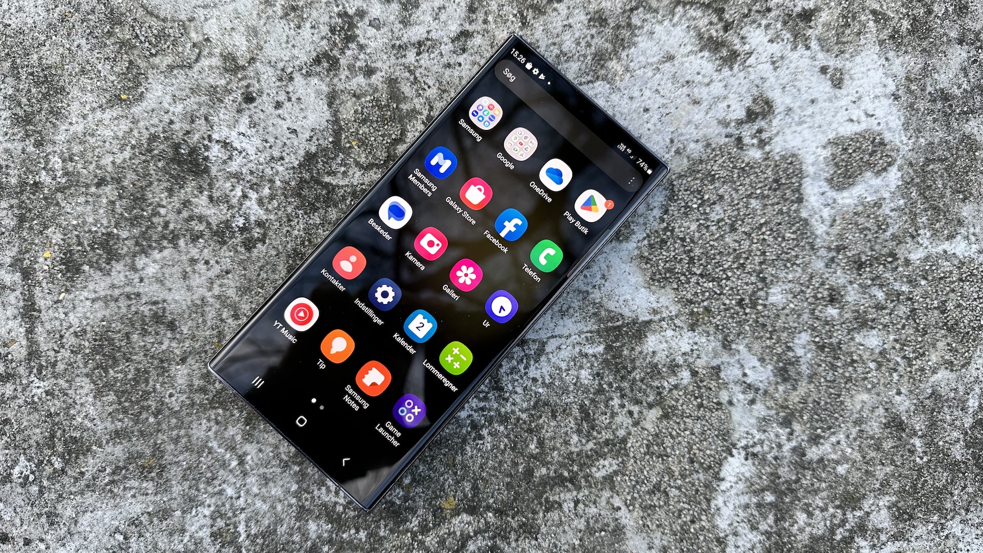 SamsungGalaxyS23 Ultra skaerm 1