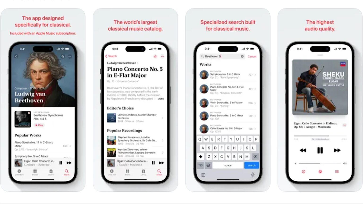 Apple introducerar den nya appen Apple Music Classical