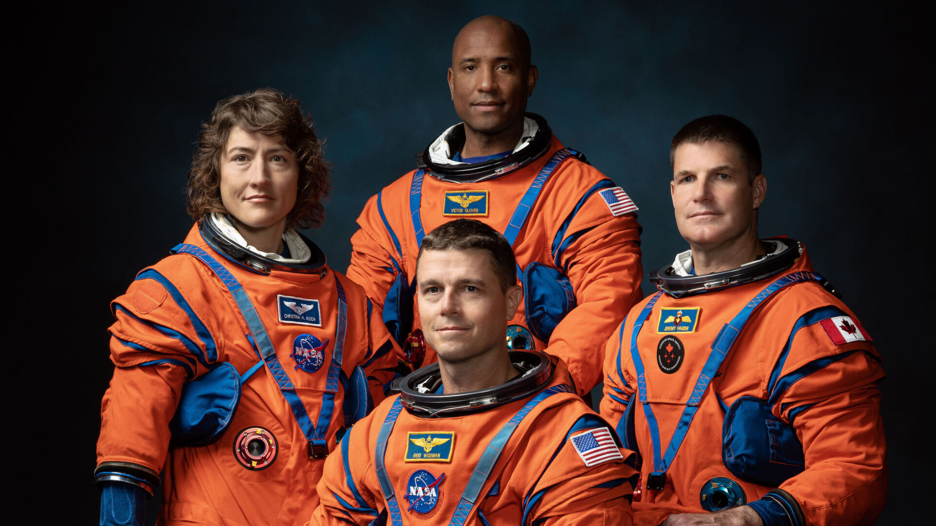Dessa astronauter flyger Artemis II