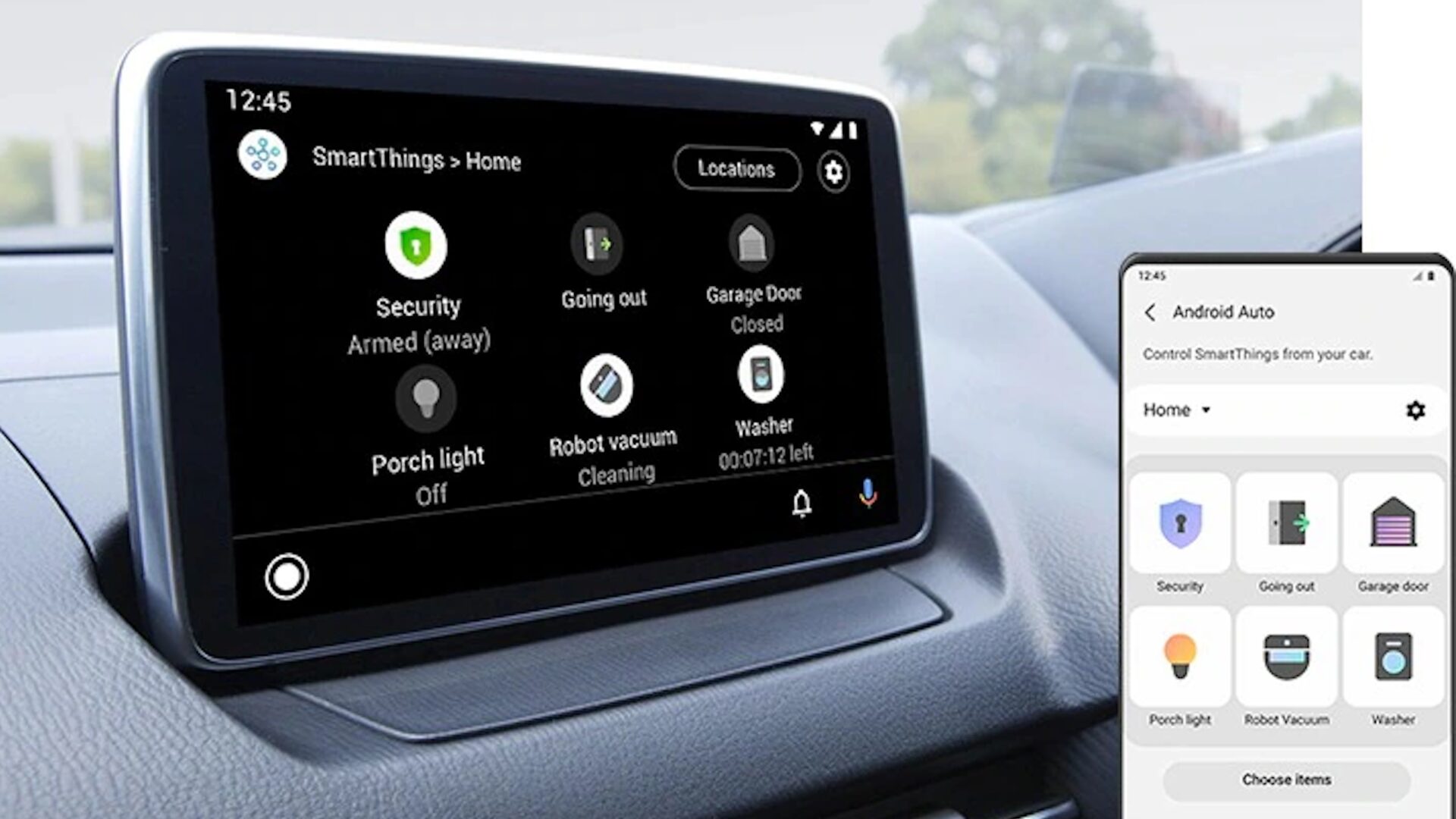 Smart Home-stöd kommer till Android Auto