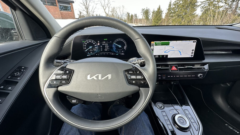 Kia Niro EV cockpit GeirNordby