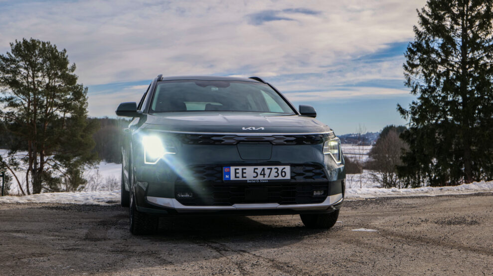 Kia Niro EV front GeirNordby