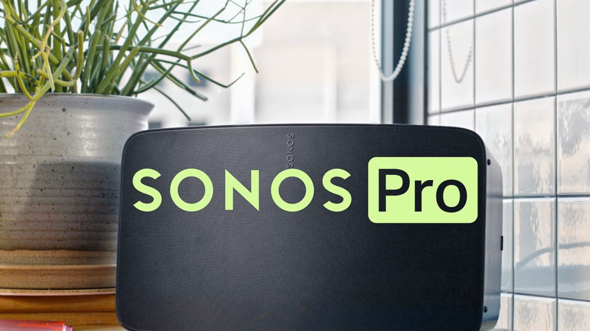 Sonos expanderar till proffsmarknaden med Sonos Pro