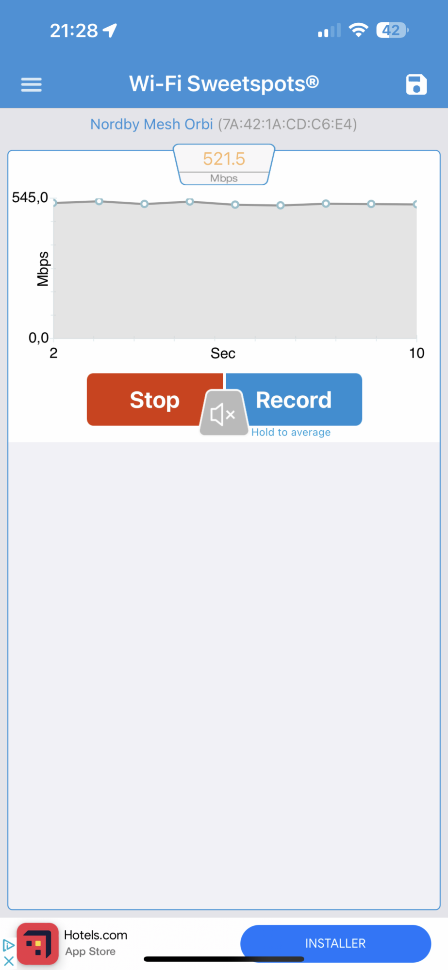 Wi-Fi SweetSpot