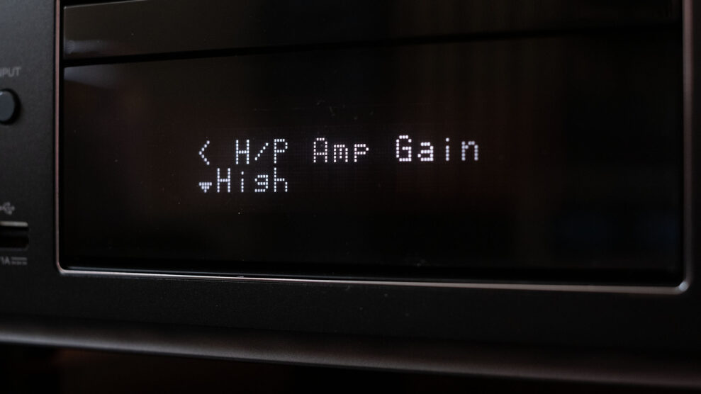 Marantz CD 60 3 CD 60 HP gain