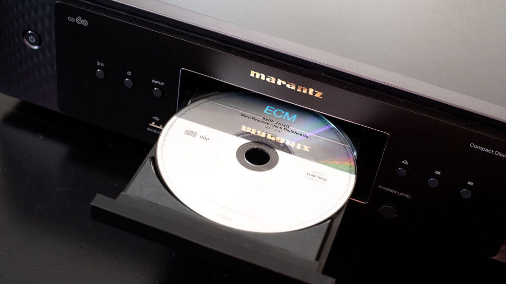 Marantz CD 60 1 CD 60 open