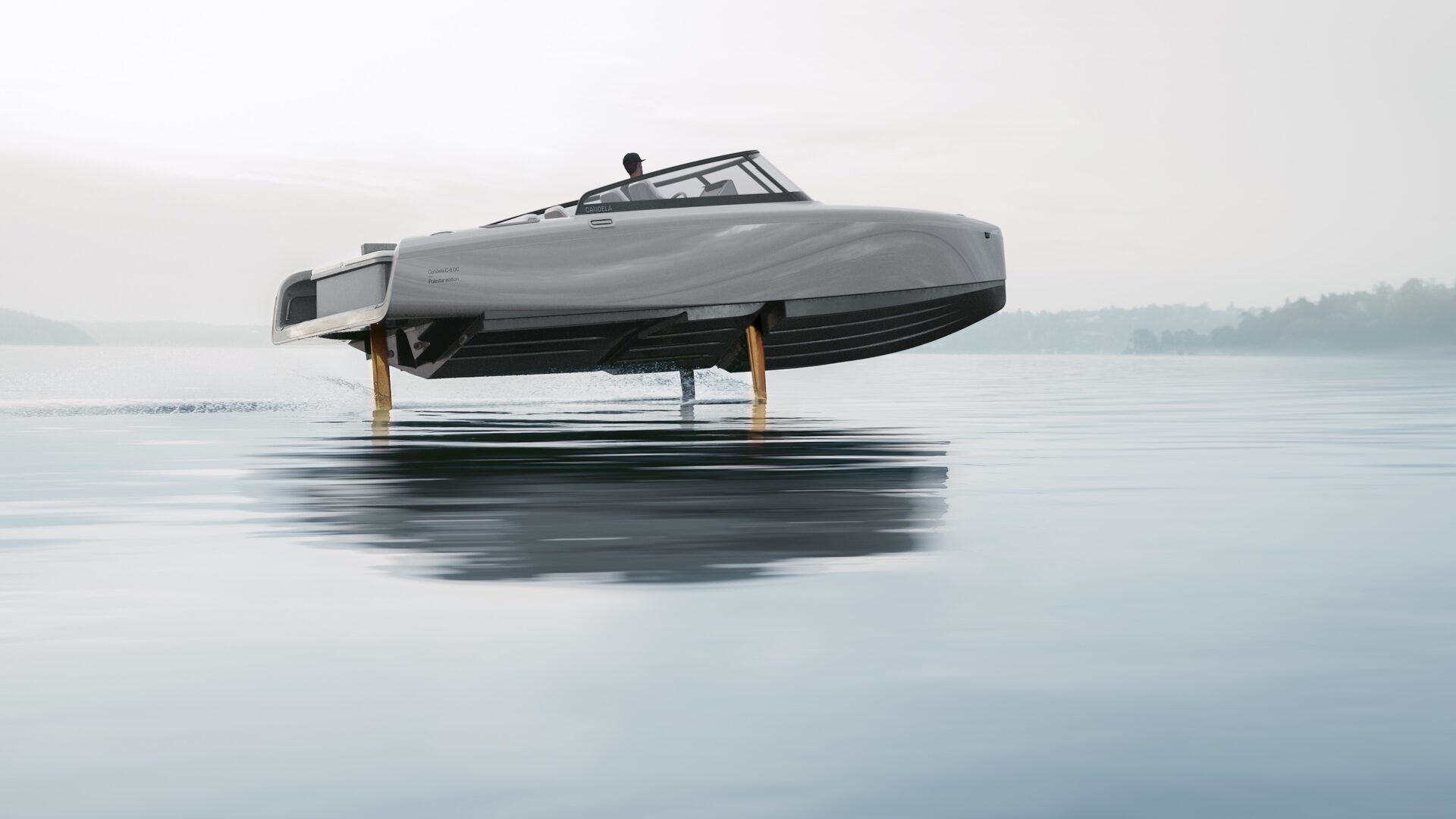 Candela C-8 får både design och teknik från Polestar