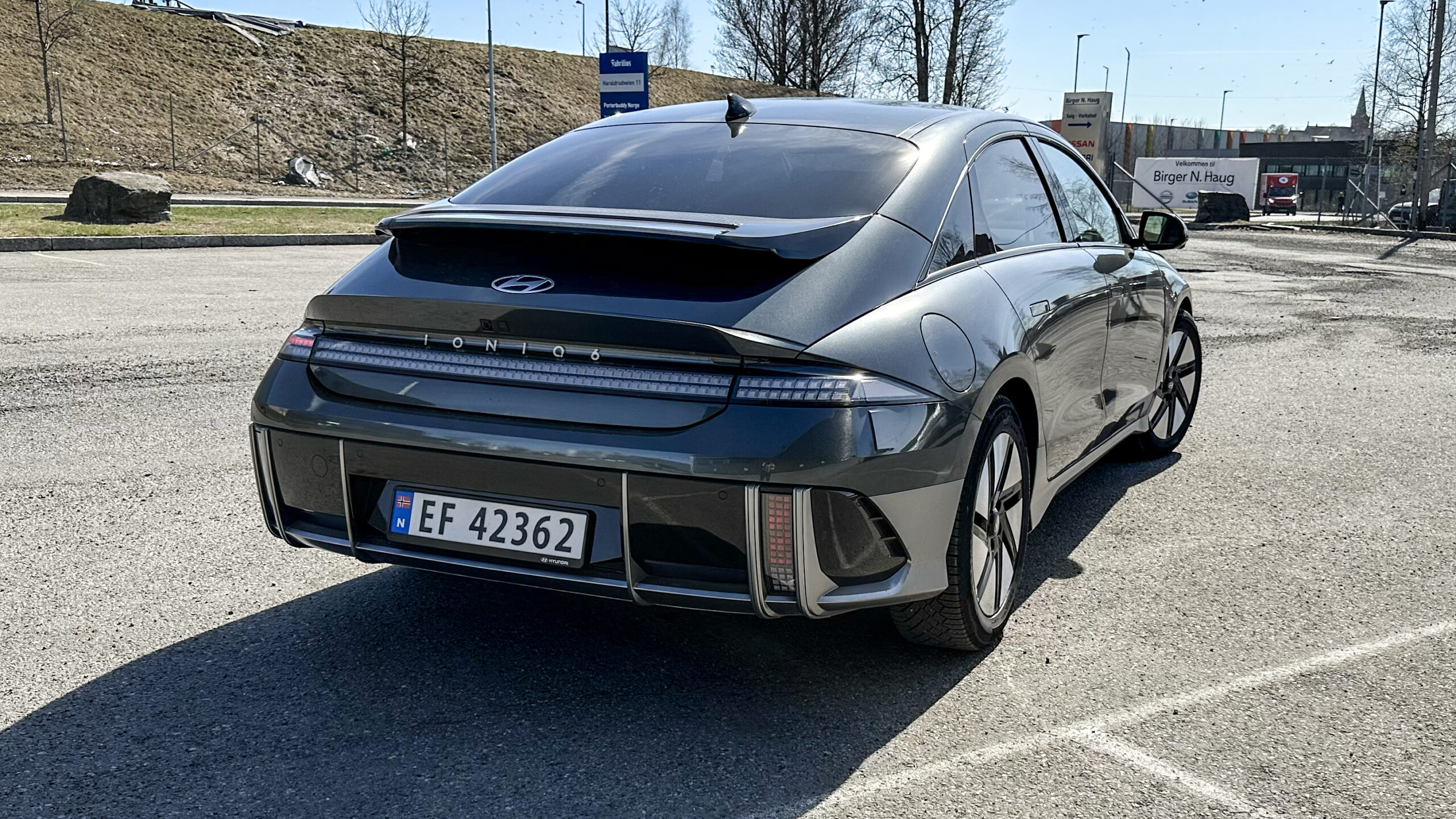 Hyundai Ioniq 6 rear