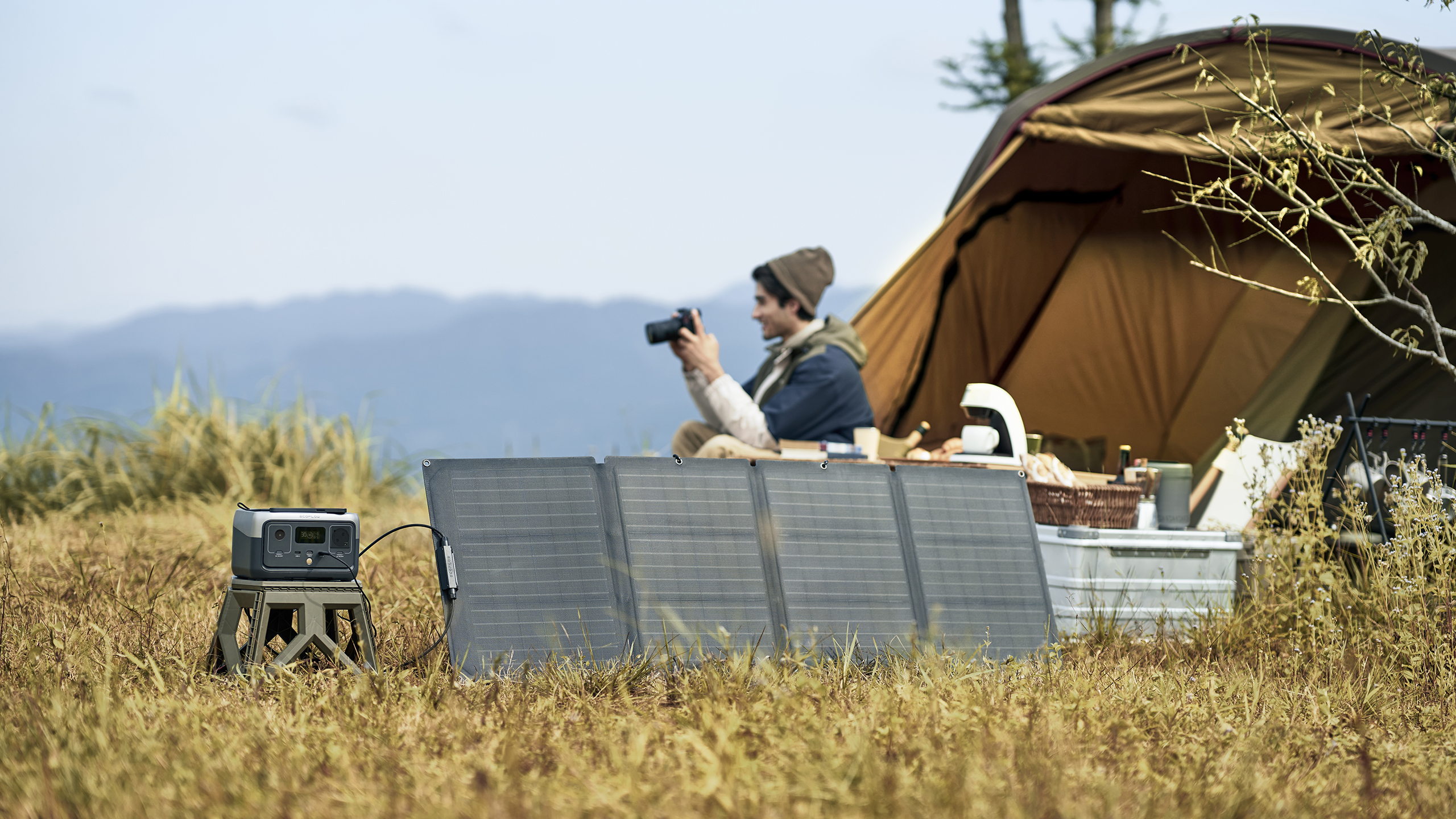 EcoFlow River 2 Pro 2 River 2 110W outdoor working