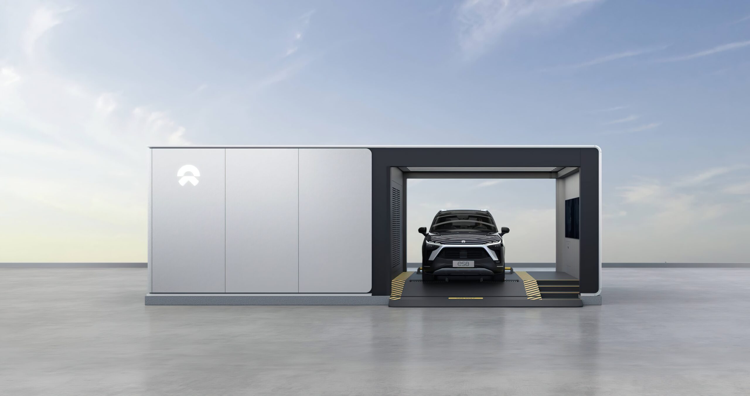 NIO EL7 Long Range 5 NIO Power Swap Station