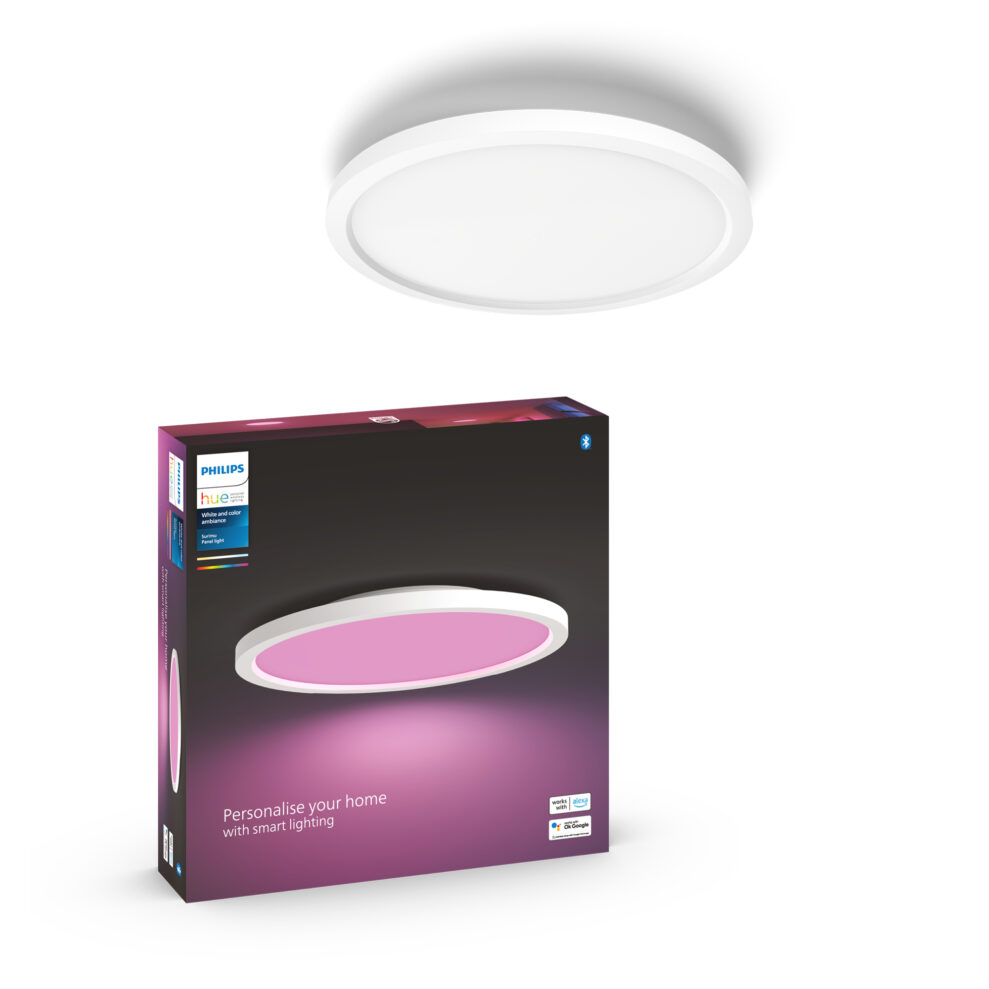 Philips Hue Surimu round panel in white - product