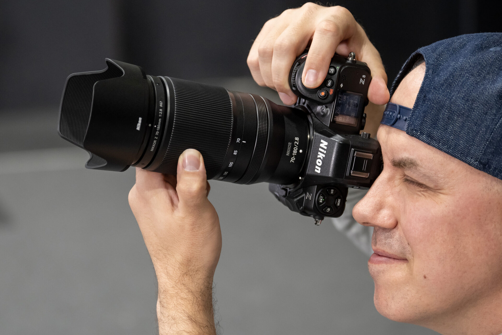Nikon Nikkor Z 180-600mm f5.6–6.3 VR och Nikon Nikkor Z 70-180mm f2.8