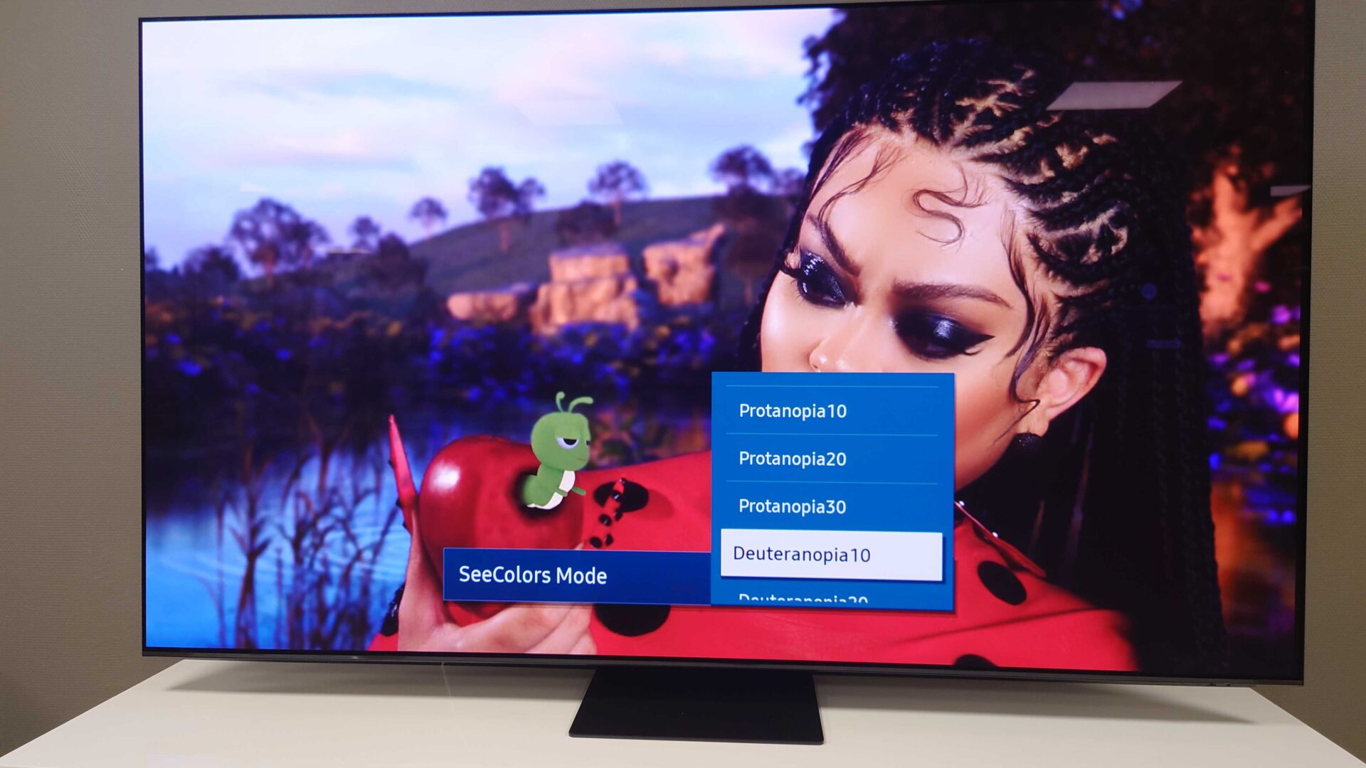 Samsungs TV-apparater och bildskärmar får bildläge för färgblinda