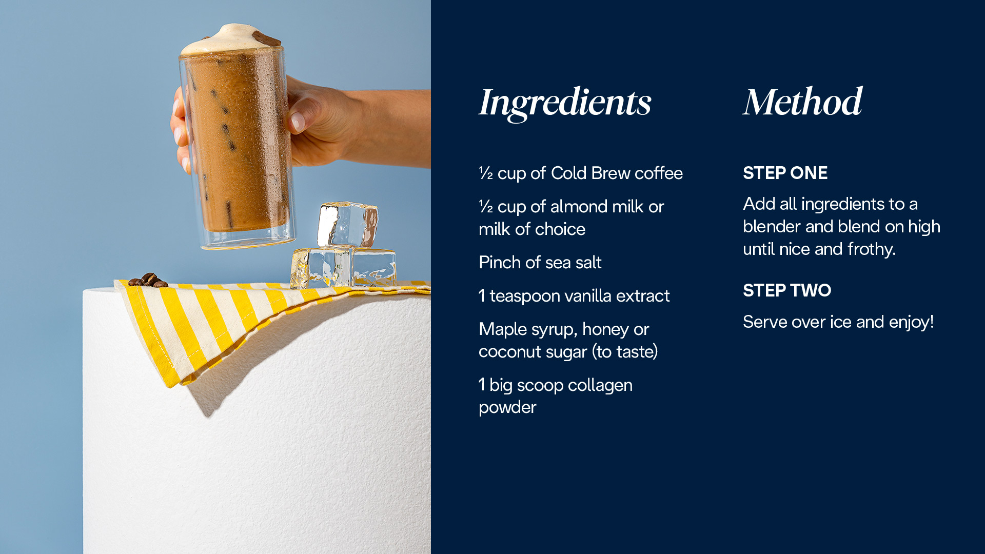 De'Longhis tredje kaffemaskin med Cold Brew 3 DeLonghi CreamyCollagen