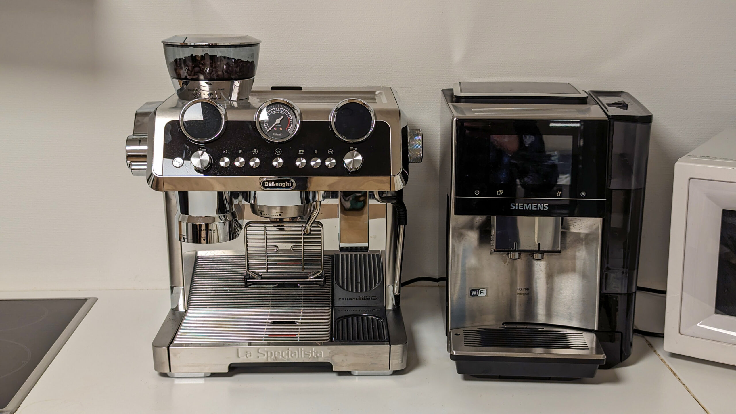 Delonghi LaSpecialista Maestro coldbrew vs Siemens EQ700