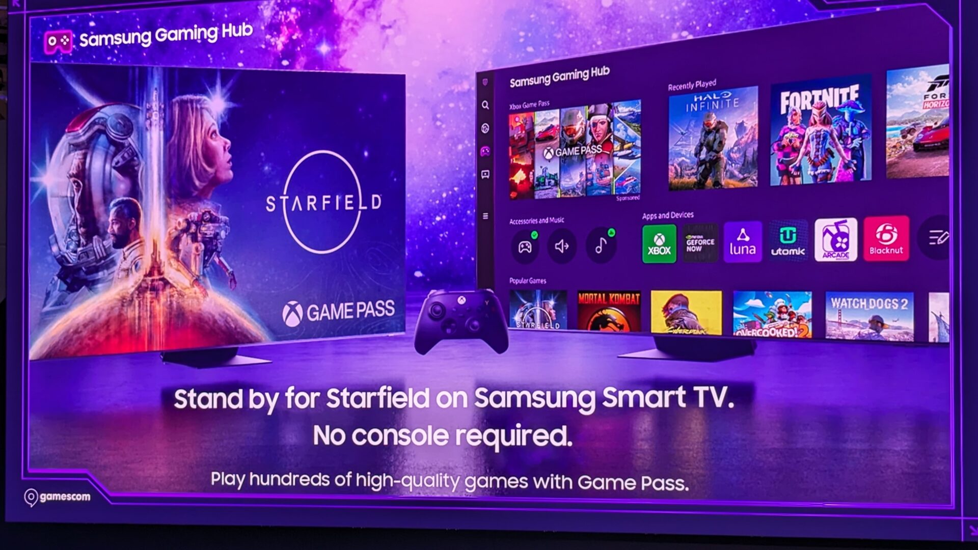 Gamescom 2023: Samsung satsar på spelande