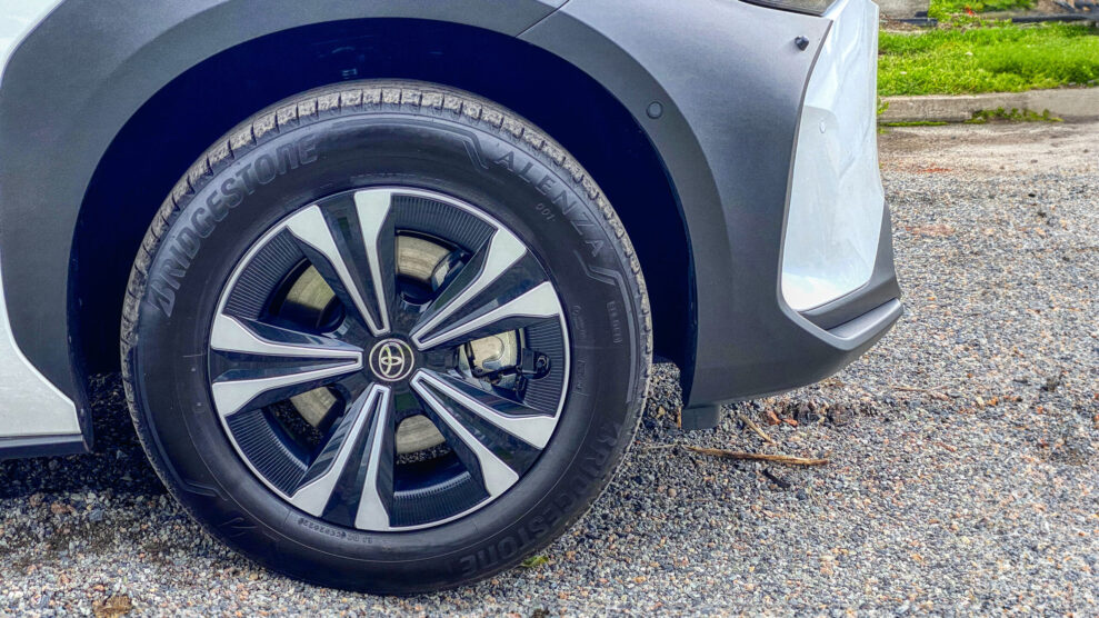 Toyota Bz4X 18-inch wheels
