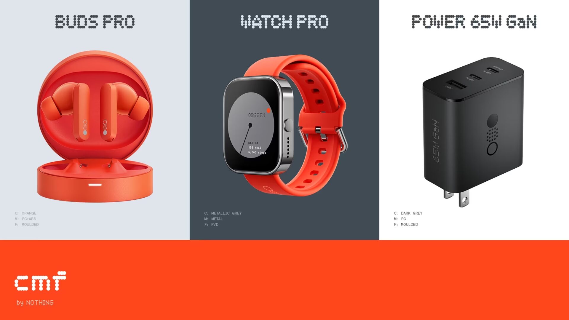 CMF by Nothing har lanserat Buds Pro och Watch Pro