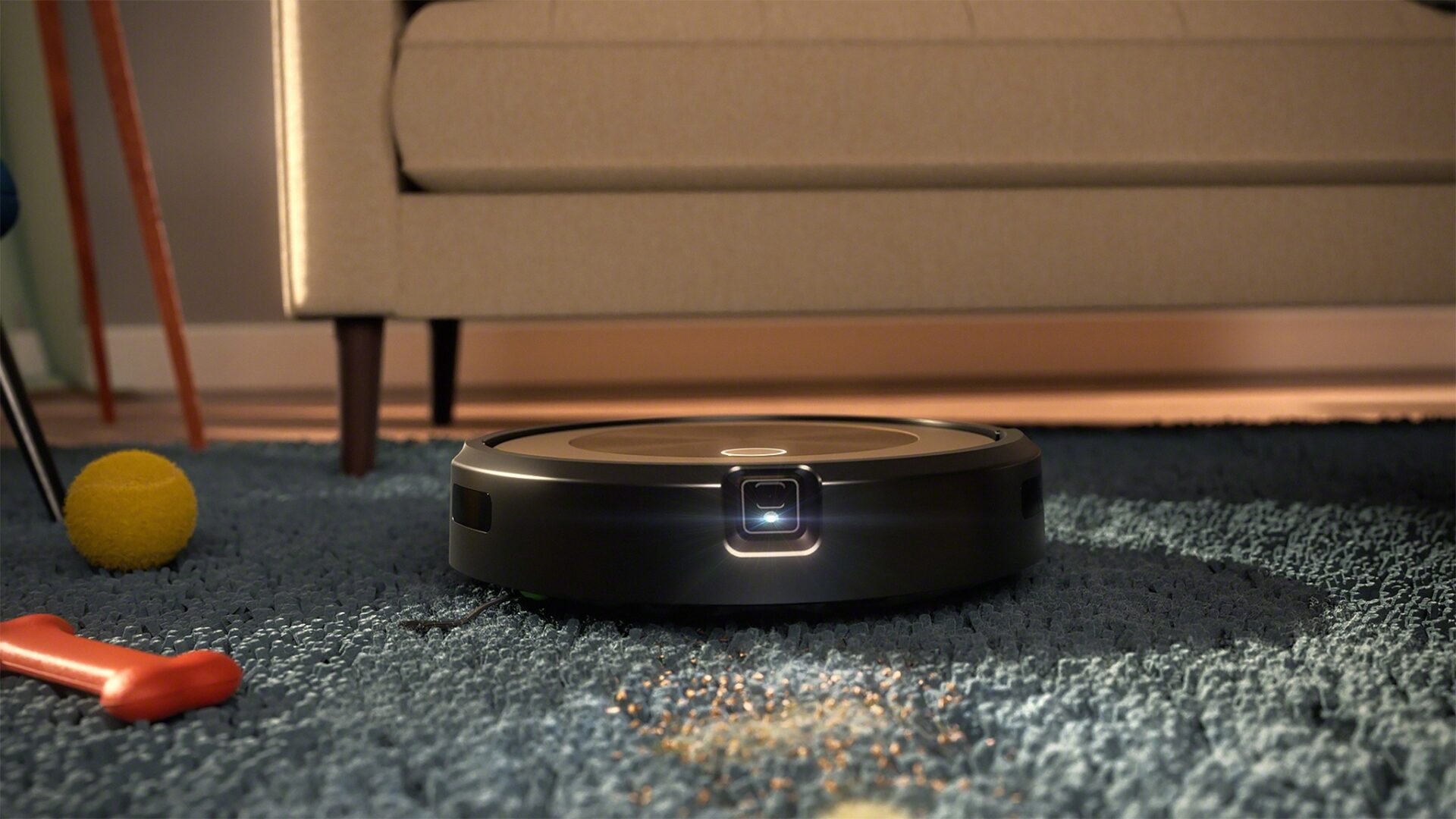 iRobot Roomba j9+ håller koll på smutsnivån