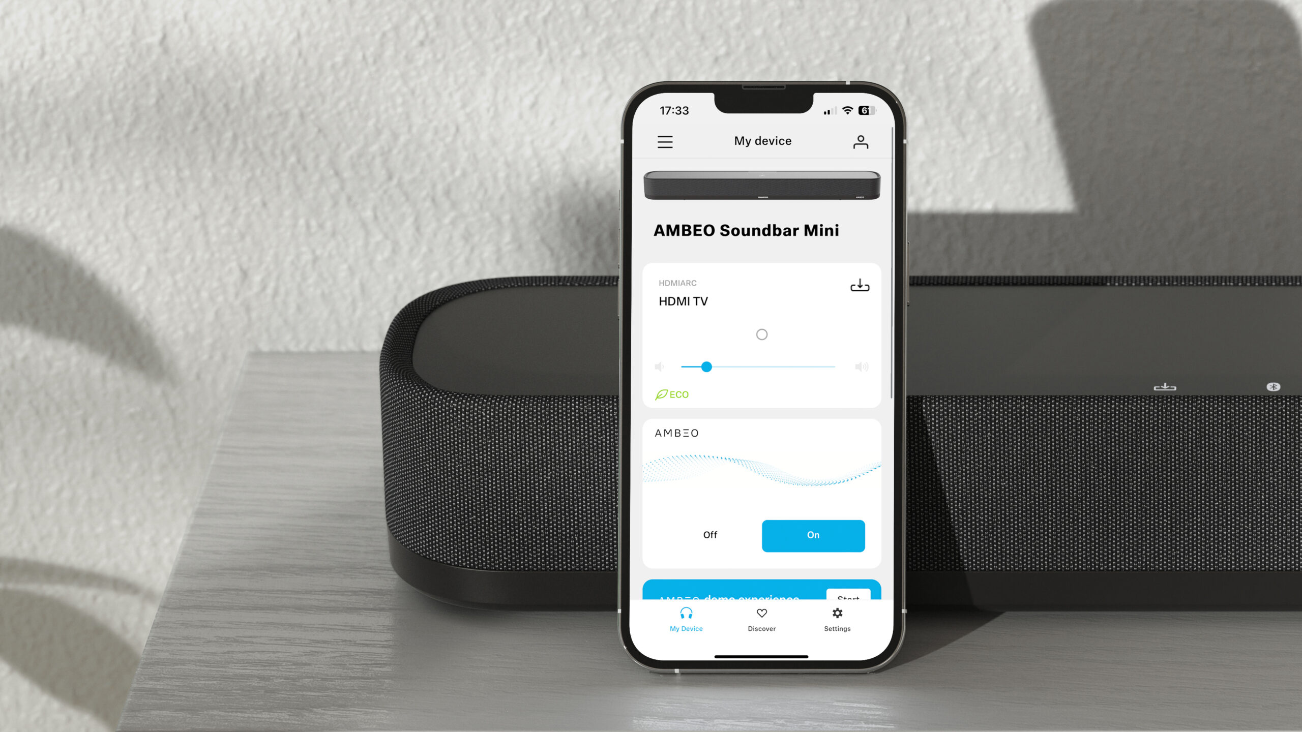 Sennheiser Ambeo Soundbar Mini_phone app