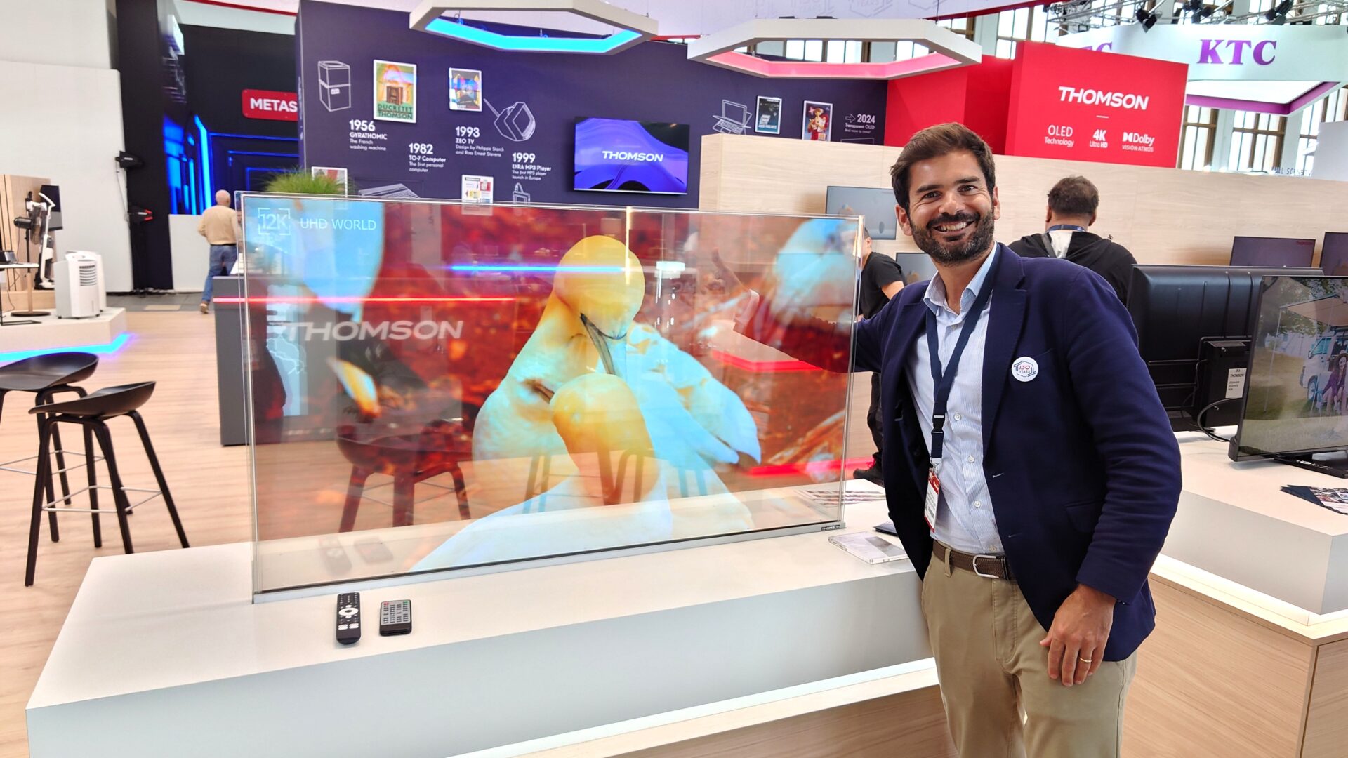 IFA 2023: Thomson Scenium Transparent OLED