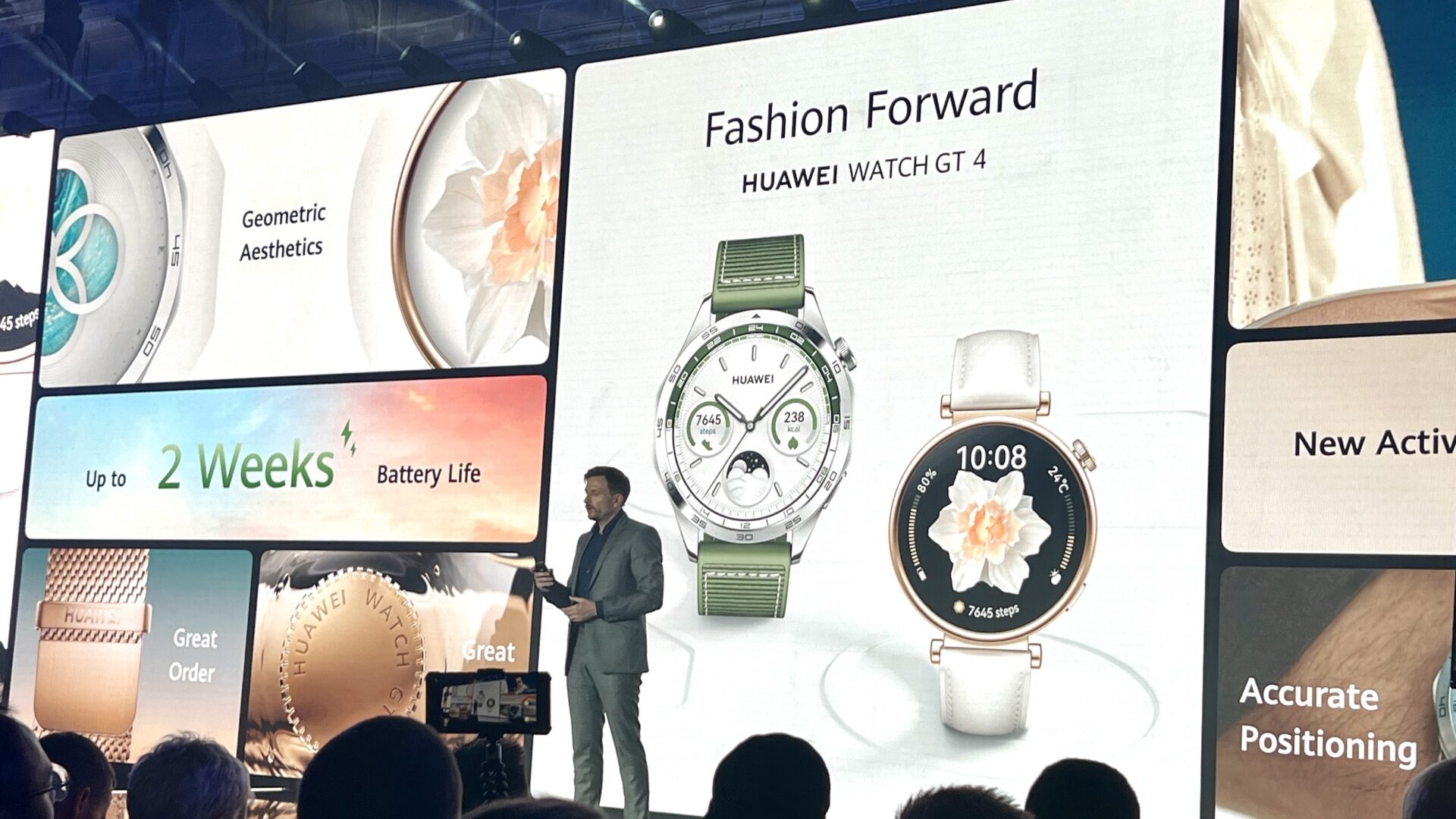 Huawei lanserar stilfulla smartklockan Watch GT 4