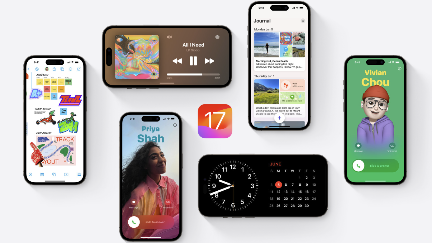 Apples mobiloperativ iOS 17 släpps idag