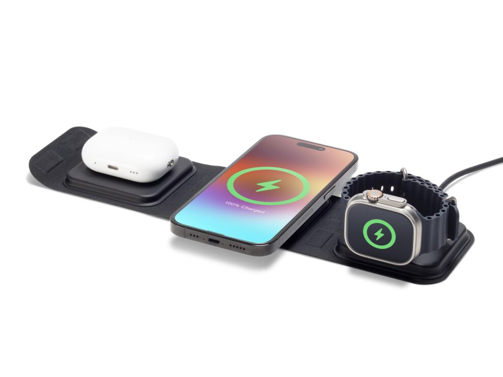 Den nye 3-i-1-reiseladeren fra Mophie får Magsafe 1 Den nye 3-i-1-reiseladeren fra Mophie får Magsafe 1