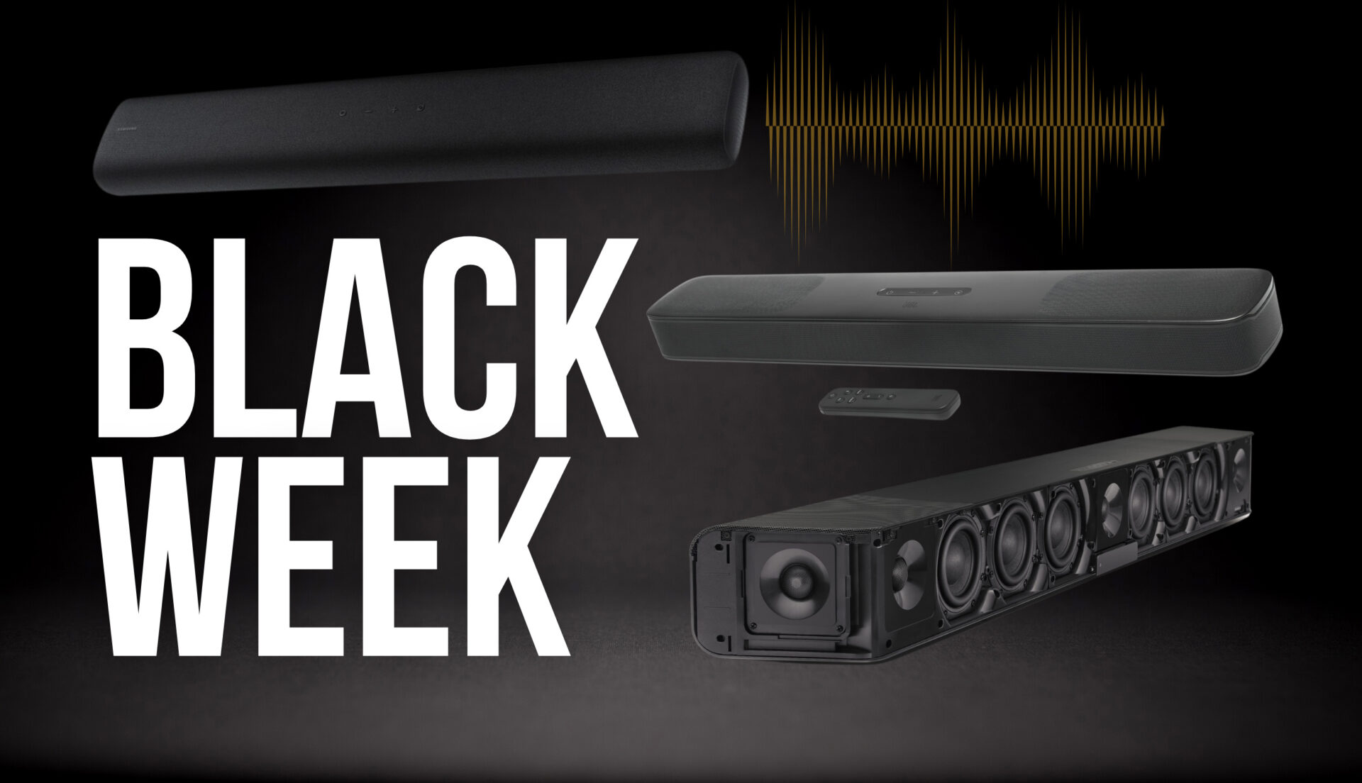 Black Week 2023: De bästa soundbar-klippen