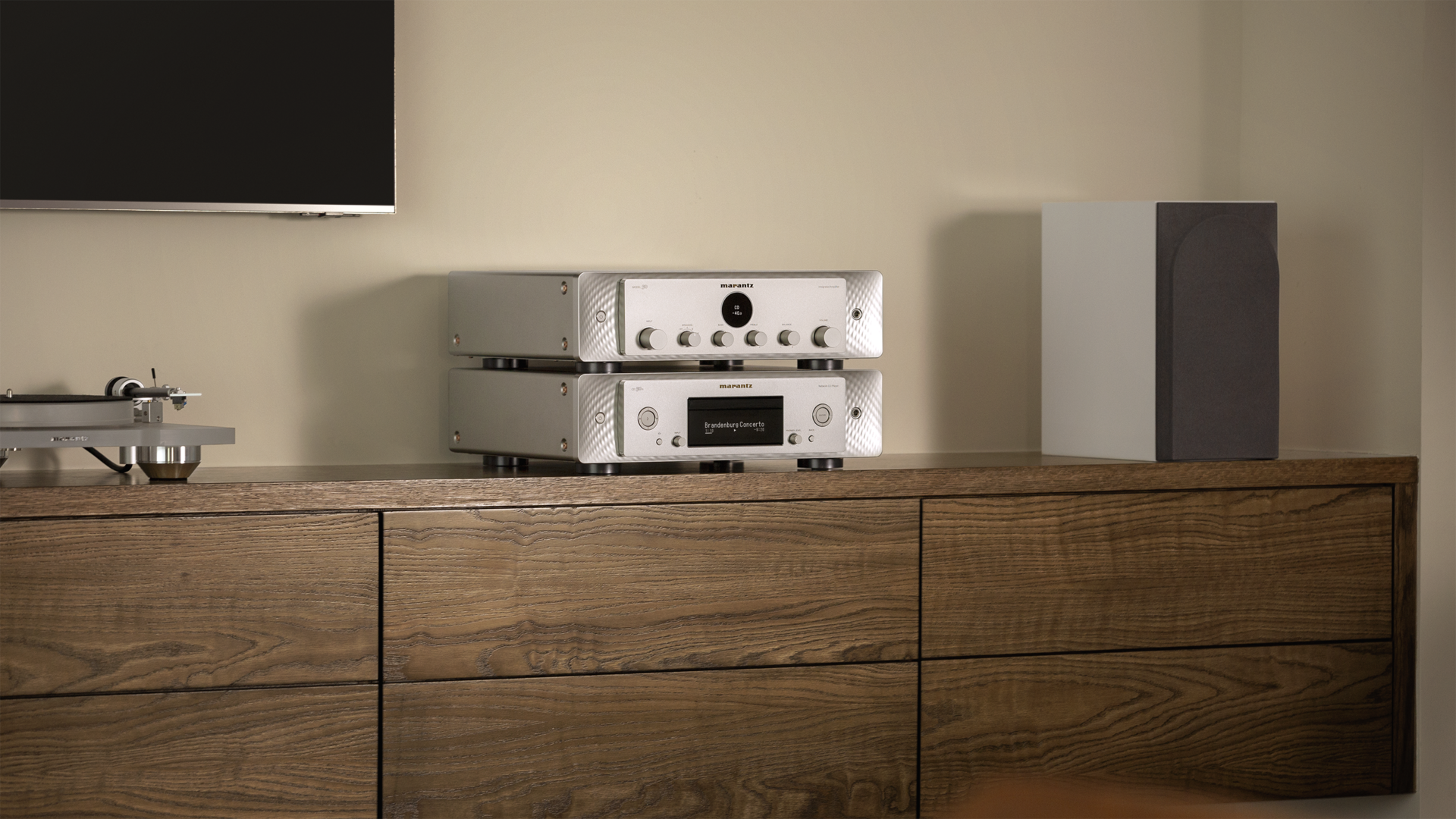 Marantz Model 50 CD 50n Silver In Situ Photography 1