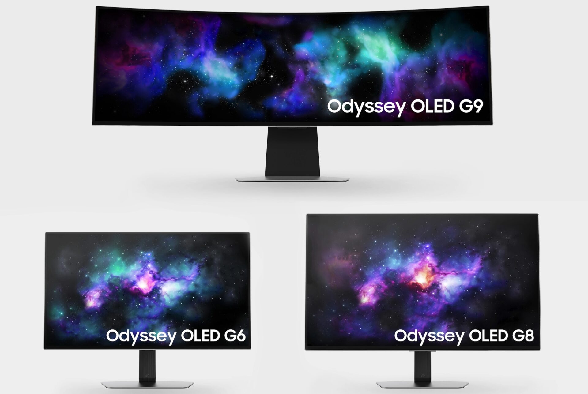 Samsungs Odyssey Gaming Monitors får nya modeller