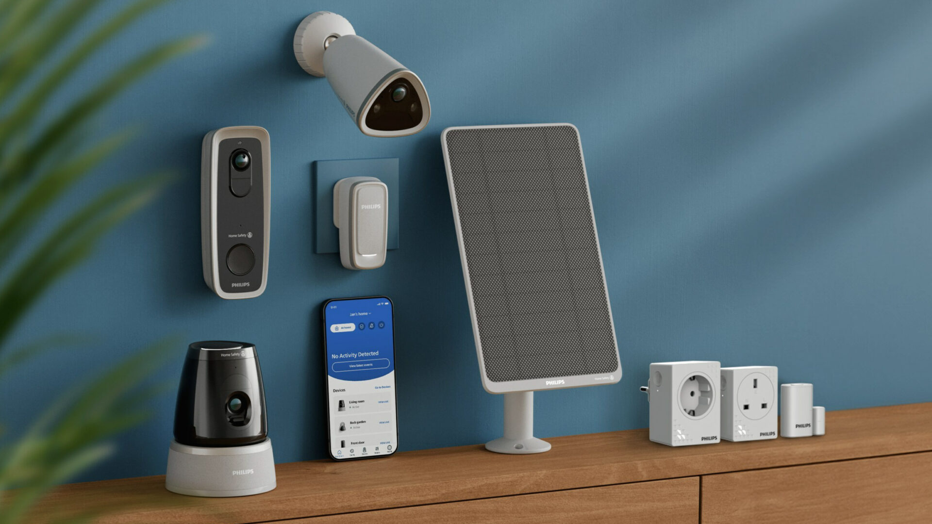 Säkra hemmet med Philips avkänningsteknik