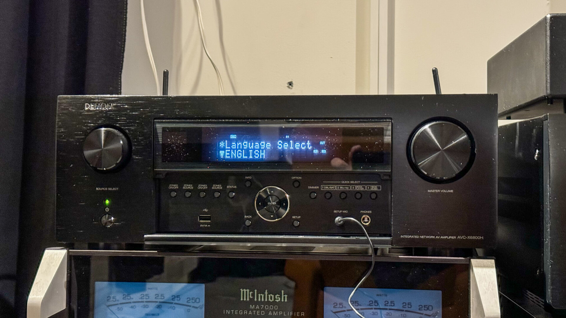 På testbänken: Denon AVC-X6800H