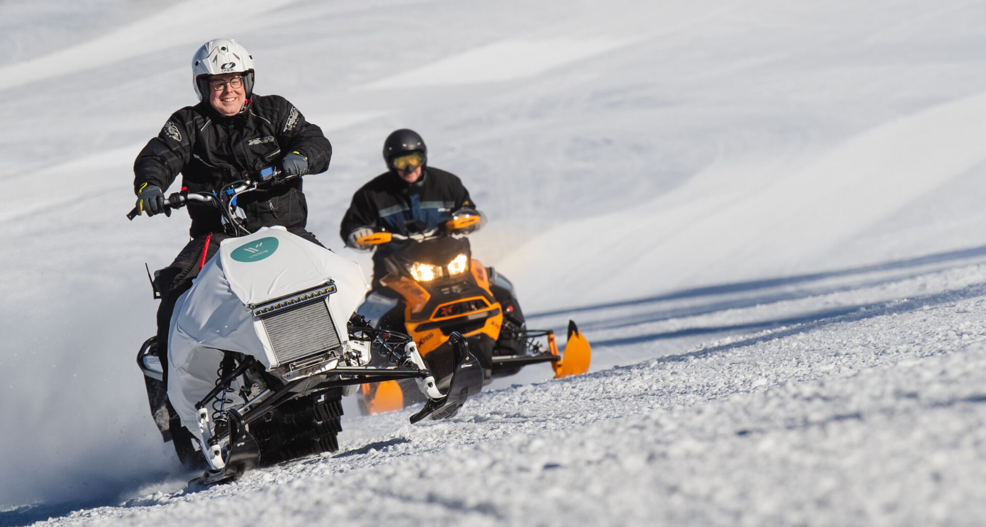 Svenska Vidde lanserar elektrisk snöskoter