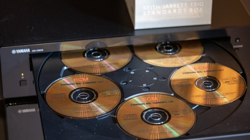 Yamaha CD C603 discs