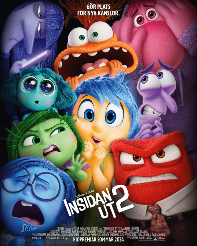 Disney släpper trailer för Insidan ut 2 1 insidan ut 2 poster