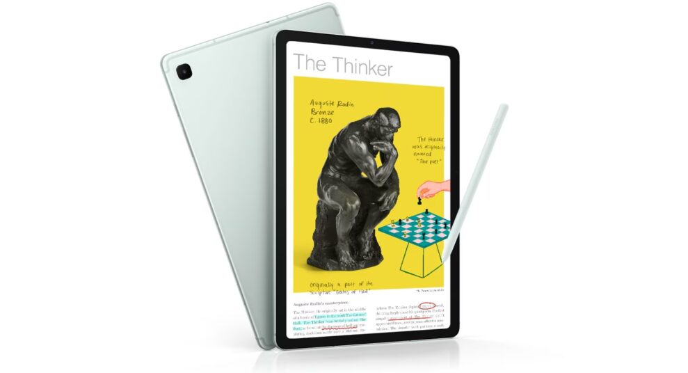 Sniklansering av den oppdaterte Galaxy Tab S6 Lite 1 Sniklansering av den oppdaterte Galaxy Tab S6 Lite 1