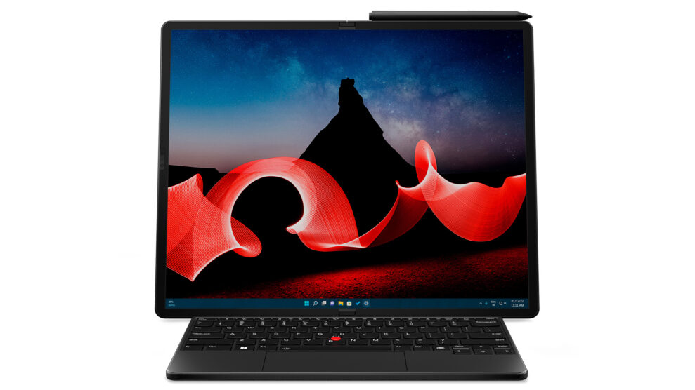 19 Thinkpad X1 Fold Hero Front Flat