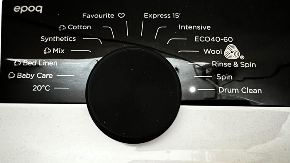Epoq tvättmaskin (ETL813W23) 2 Drum clean