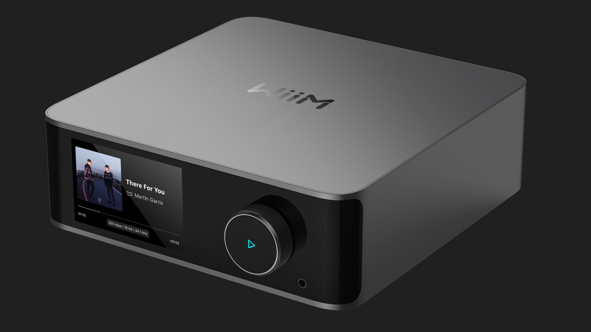 WiiM Ultra-streamer med pekskärm och premium-DAC