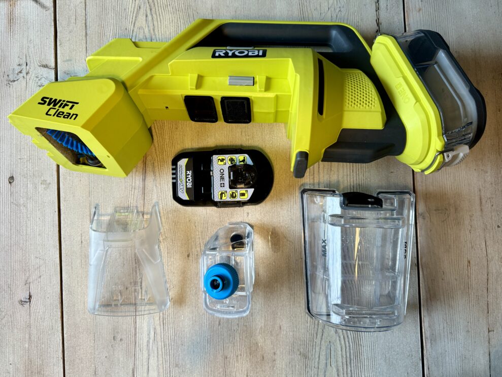 Ryobi Swift Clean 3 ryobi swift clean disassembled