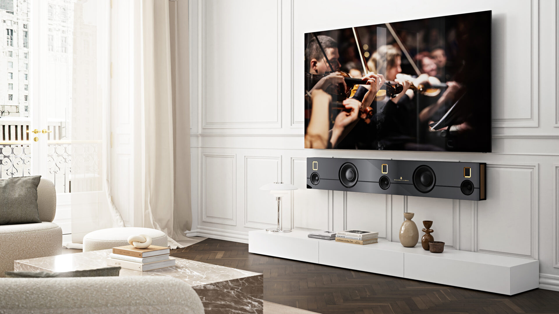 Steinway Lyngdorfs första soundbar är världens vildaste