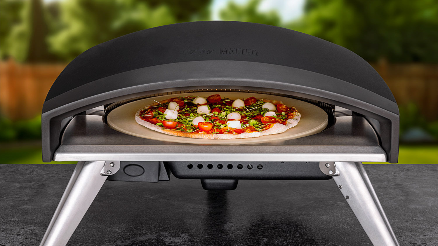 Roterande sten ska ge perfekta pizzor