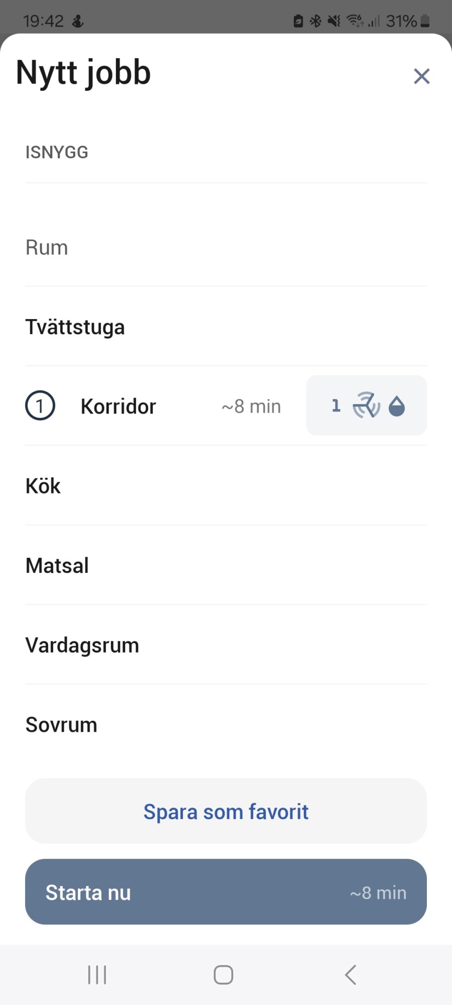 iRobot Roomba Combo J9+ 3 iRobot Stada specifikt omrade