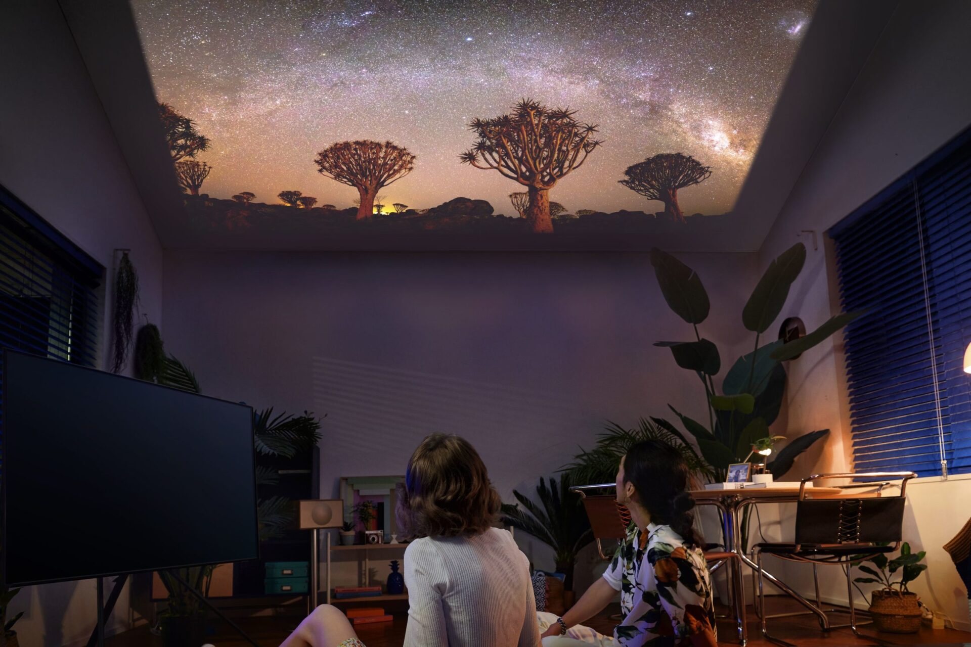 samsung the freestyle ceiling