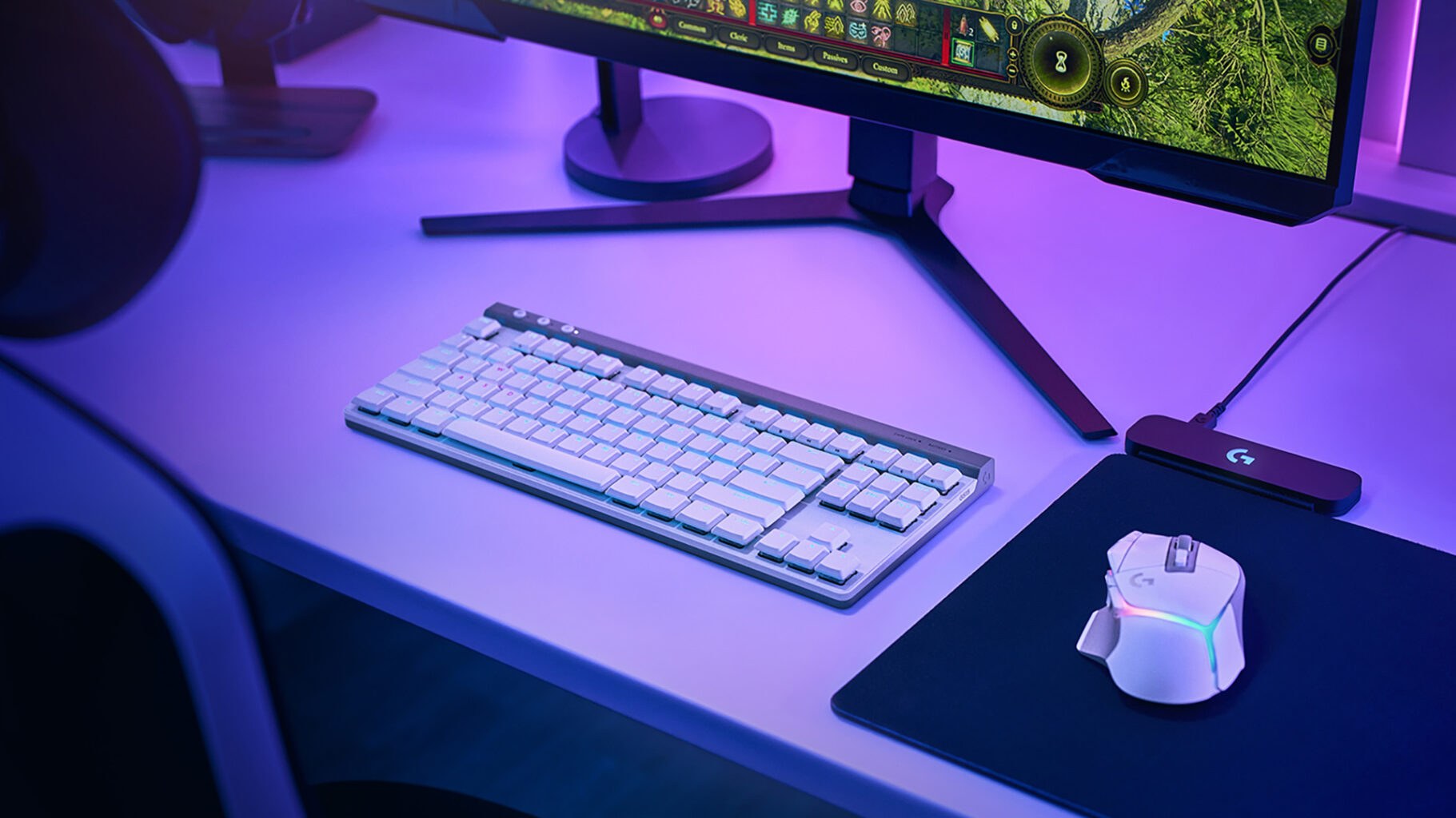 Logitech G515 är ett superlågt mekaniskt tangentbord
