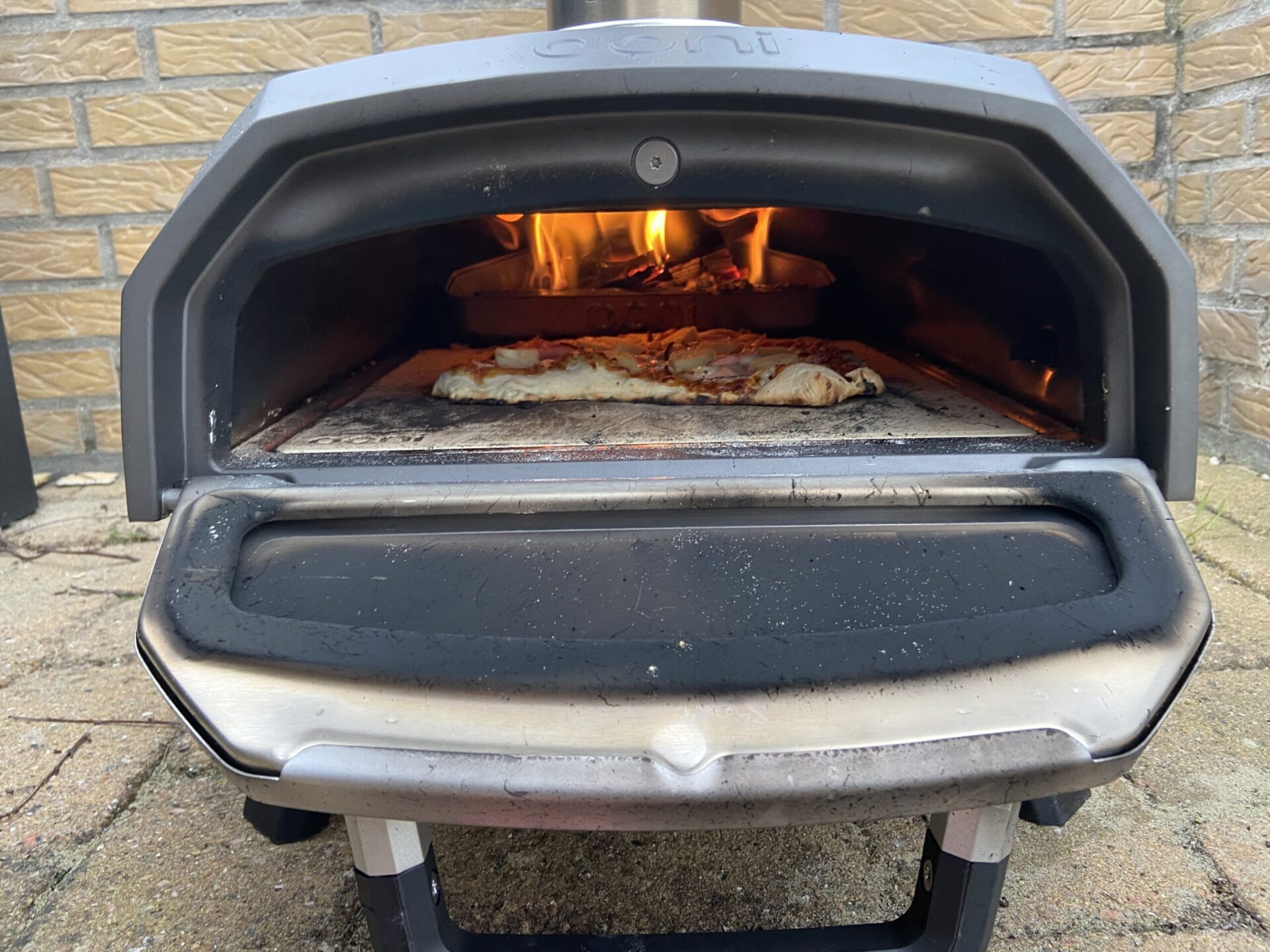 3 pizzaugnar för utomhusbruk