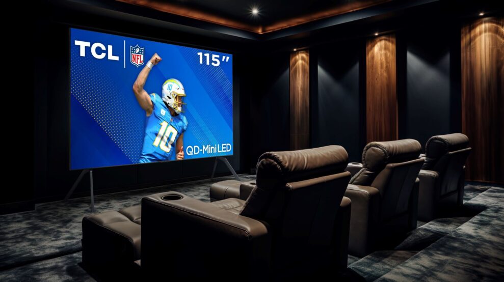 Kommentar: Du behöver 75 tum (eller mer!) 5 TCL 115QM89 NFL