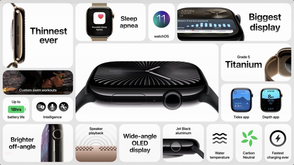 Apple Watch 10 med oppdatert design 5 Apple Watch 10 med oppdatert design 5